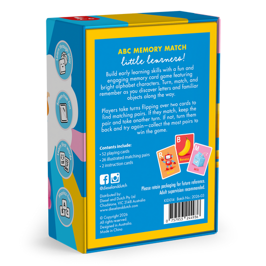 Kids - ABC Memory Match