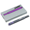 LAMY - T10 Fountain Pen Ink Cartridges - Pack of 5 - Hangsell - Violet