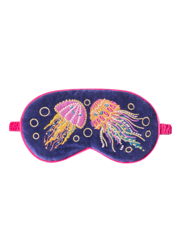 Lavender Eye Mask - Jolly Jellies - Navy