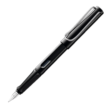 Lamy - Safari Fountain Pen Broad Gloss Black