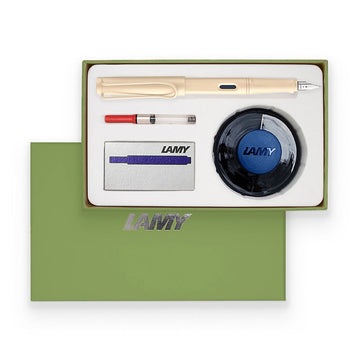 Safari - Gift Pack - Fountain Pen Fine - Cream