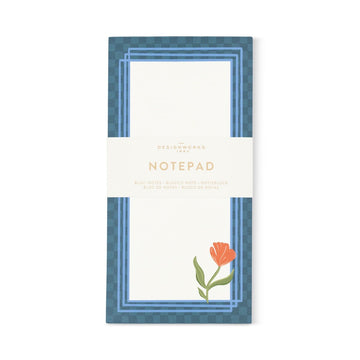 Floral List Pad - Poppy