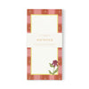 Floral List Pad - Iris