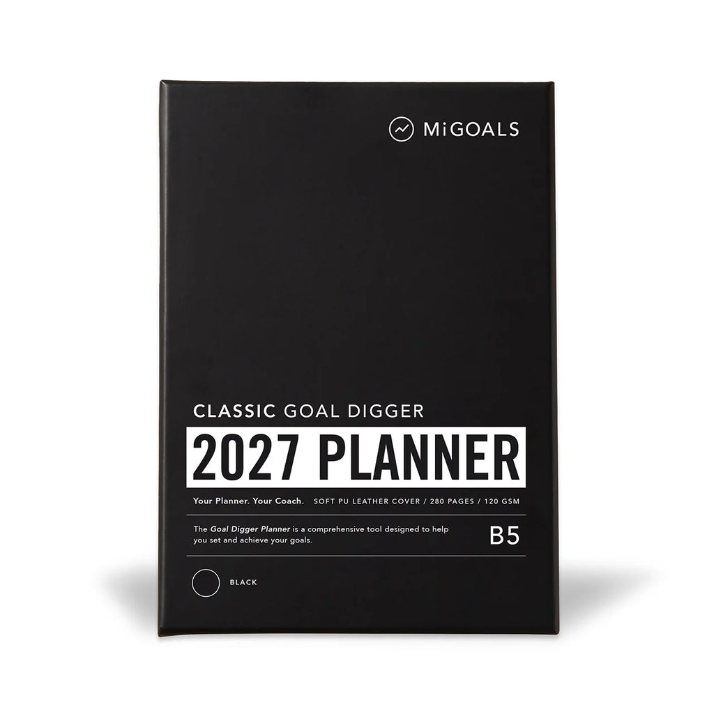 2027 Classic Goal Digger Weekly Diary B5