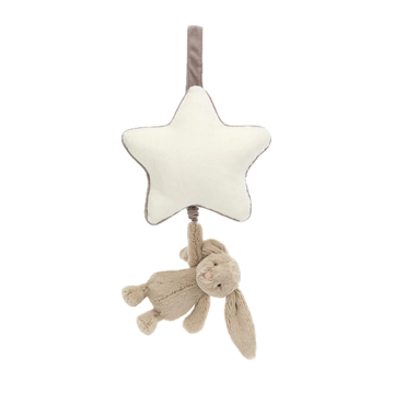 Musical Pull Bashful Beige Bunny