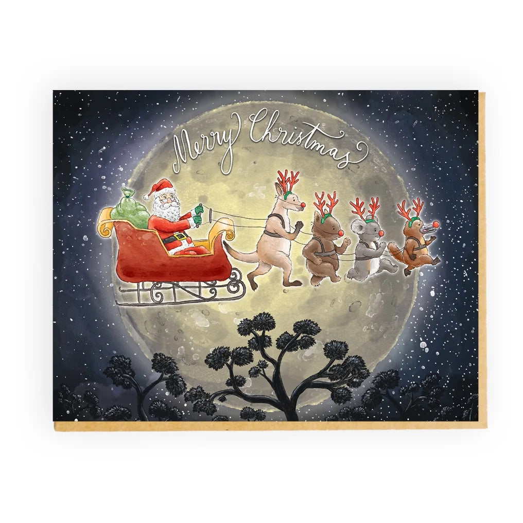 Aussie Animal Sleigh