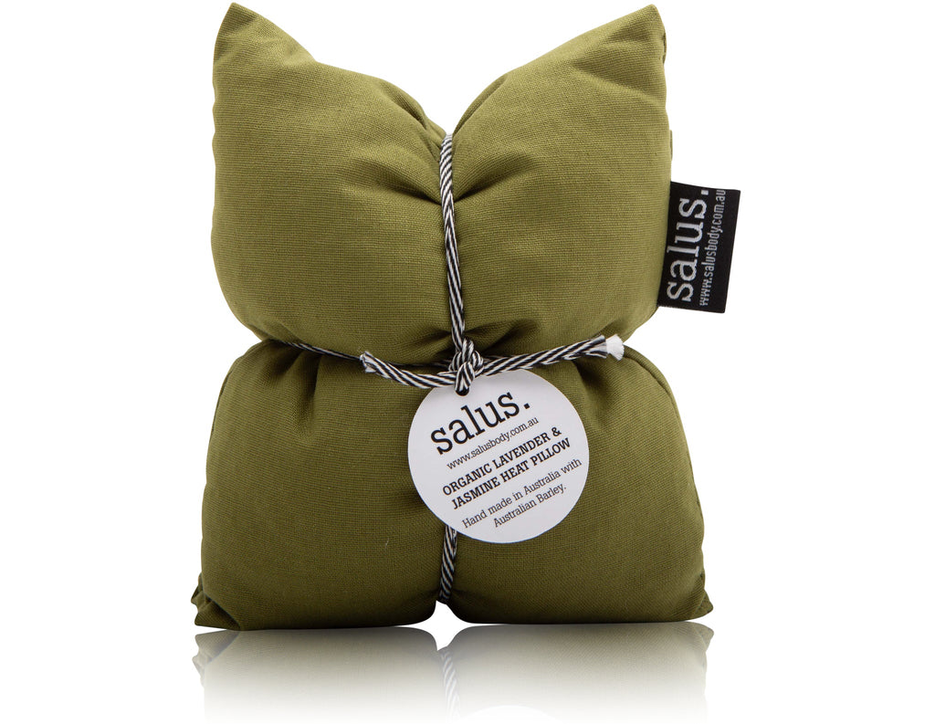 Lavender & Barley Heat Pillow - Moss