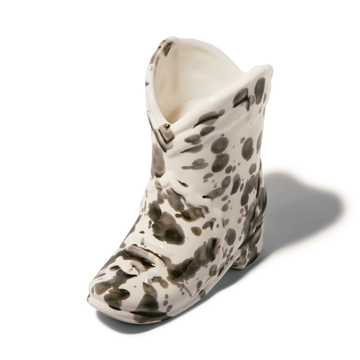 Nashville Ceramic Boot Candle 6 oz./170g - Palo Santo Suede