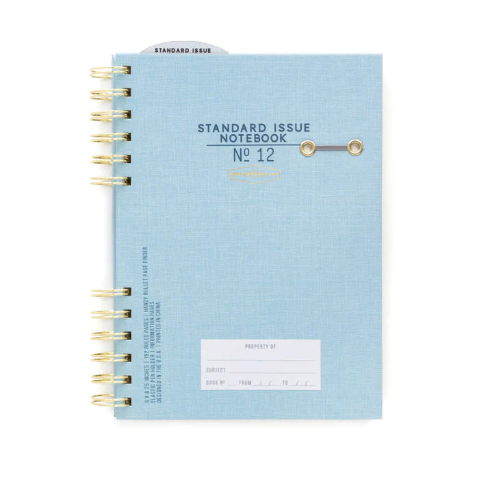 Notebook Twin Wire - Standard Issue - No 12 - Blue