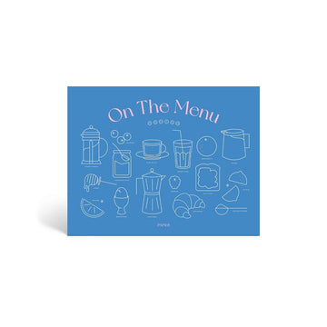 Papier A5 On The Menu - Meal Planner
