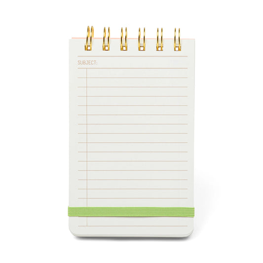 Vintage Sass Twin Wire Notepad - Froget About It