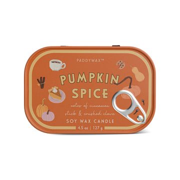 Bistro 4.5 OZ Printed Tin - Pumpkin Spice
