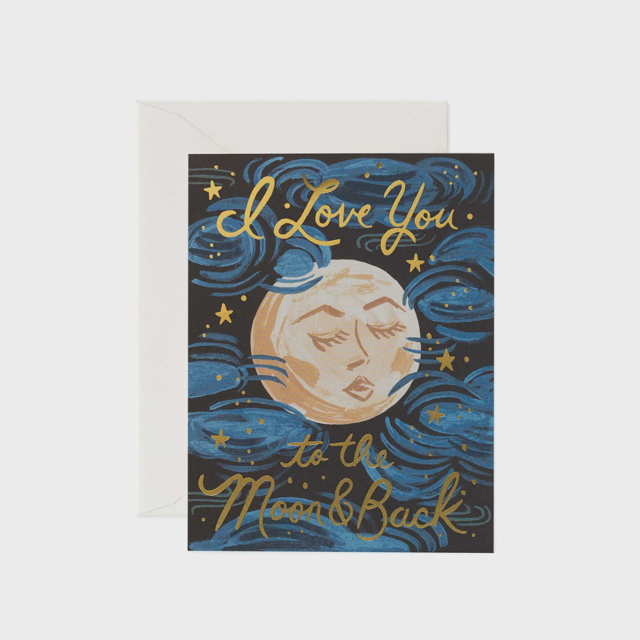 Rifle Paper Co - Single Card - To the Moon and Back