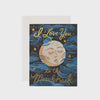 Rifle Paper Co - Single Card - To the Moon and Back