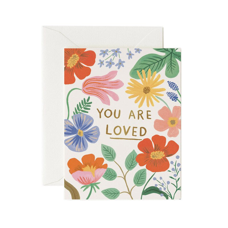 Rifle Paper Co - Single Card - You Are Loved