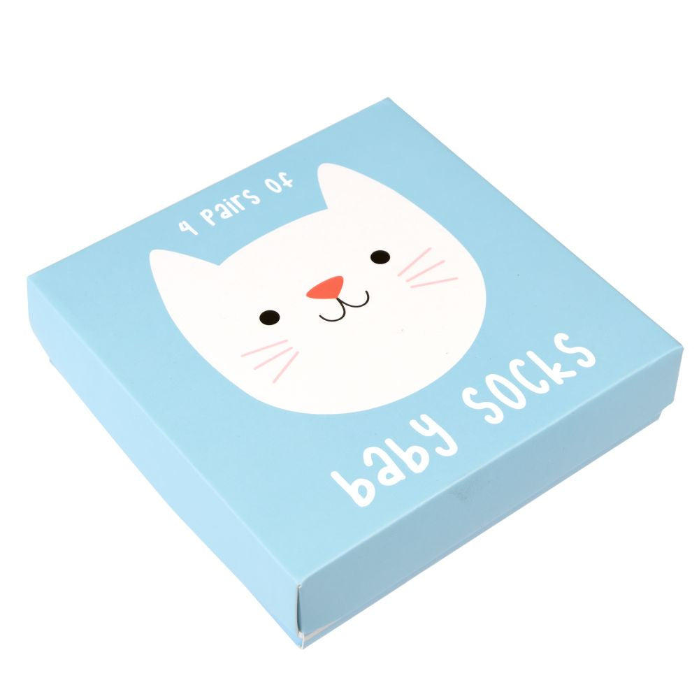 Baby socks 4 Pairs – Kitten