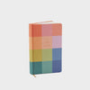 Bookcloth Journal - Rainbow Check