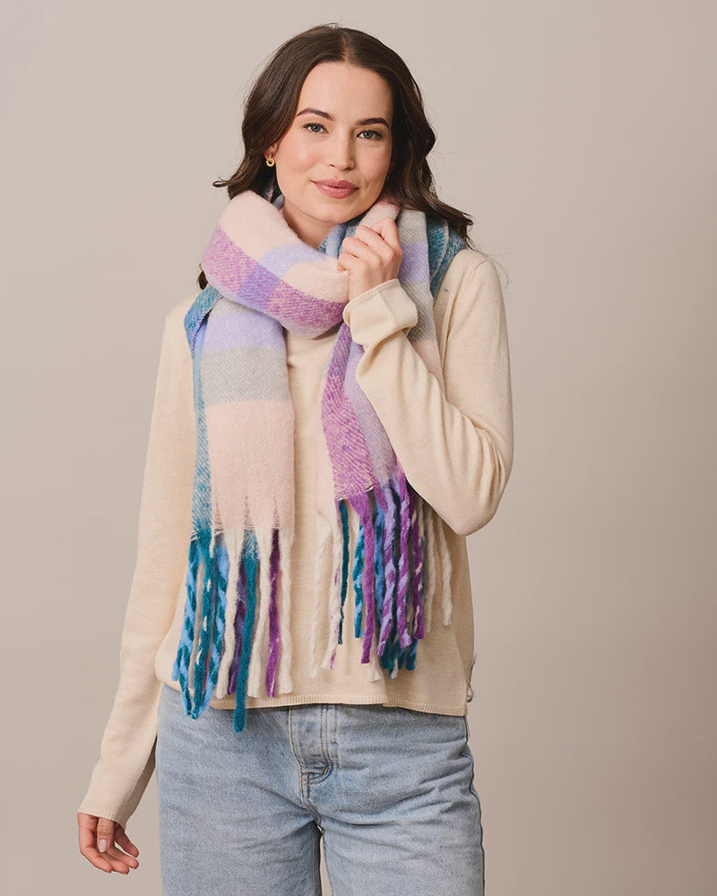 Pink Valmorel Scarf