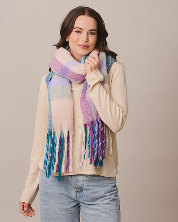 Pink Valmorel Scarf
