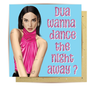 Card Dance The Night Away
