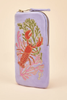 Velvet Sunglasses Pouch - Lobster Buddies - Lavender