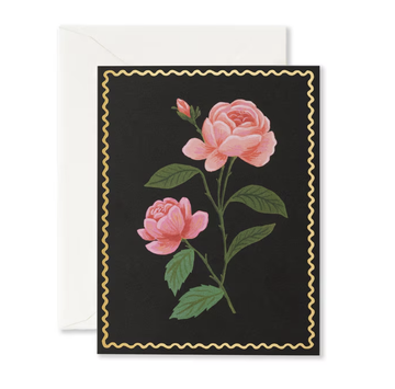 Rifle Paper Co - Single Card - Pink Rose