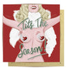 Tits the Season Christmas card