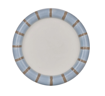 Astrid Stripe Dish Blue - Large