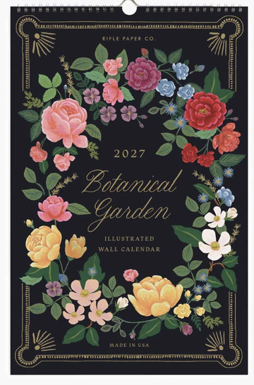 Rifle Paper Co - 2027 Wall Calendar - Botanical Garden