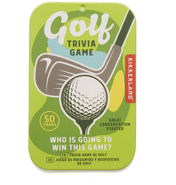 Golf Trivia Game