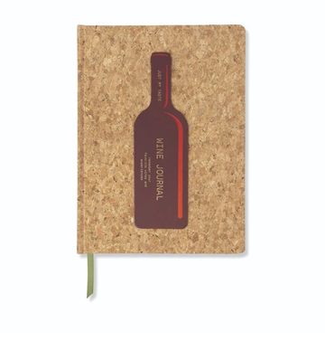 Wine Journal - Cork Wine Bottle