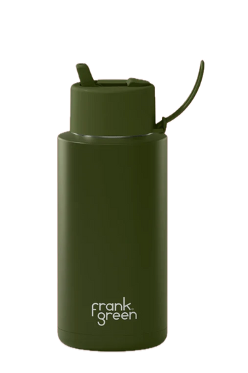 34oz Reusable Bottle - Khaki