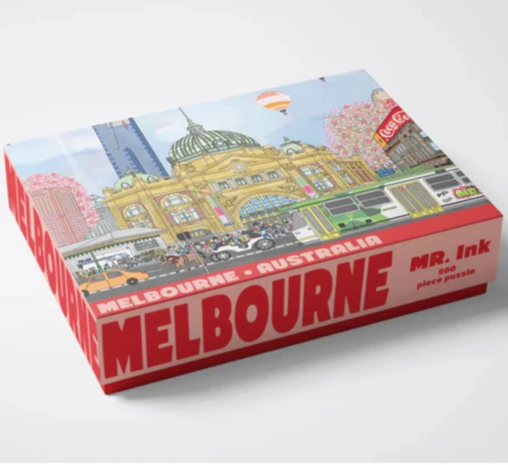 Mr. Ink Melbourne 500pc Jigsaw Puzzle