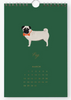 Rifle Paper Co - 2027 Kitchen Calendar (6x9) - Dog of the Month