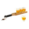 Serving Paddle & Shot Glasses