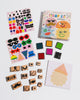 Wooden Stamp Kit - Cool Faces