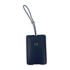 Stripe Luggage Tag - Mens Navy