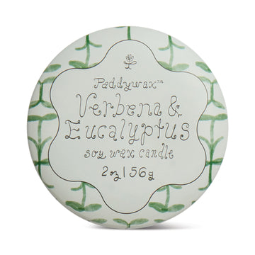 Tulip 2oz/56g Printed Tin Candle - Verbena & Lemongrass