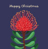 Christmas Card Wallet-RSPCA-Christmas Flowers