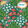 Christmas Card Wallet-RSPCA-Patchwork Flowers