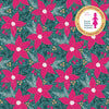 Christmas Card Wallet-BCNA-Christmas Flora