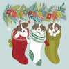 Christmas Card Wallet-CMRI-Cheeky Puppies