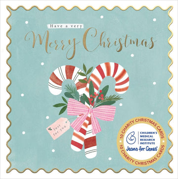 Christmas Card Wallet-CMRI-Candy Cane