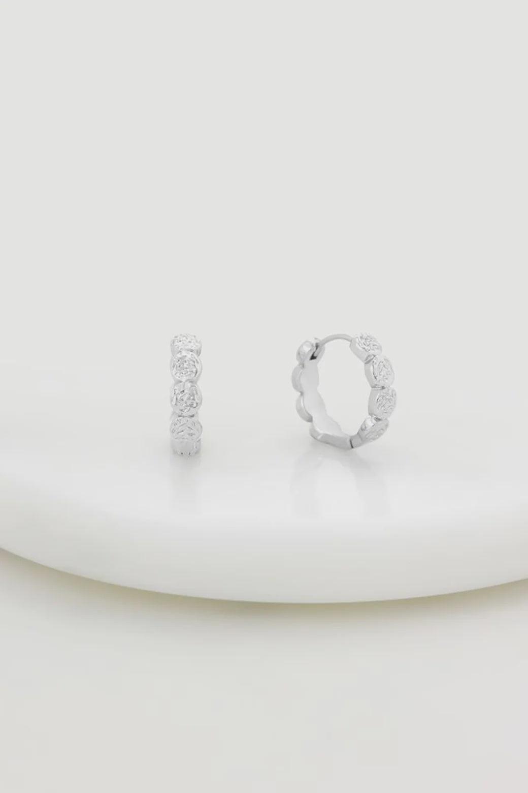 Josie Hoop - Silver (7359)