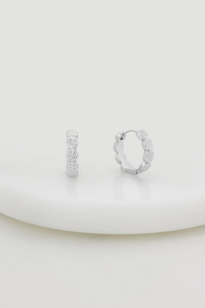 Josie Hoop - Silver (7359)