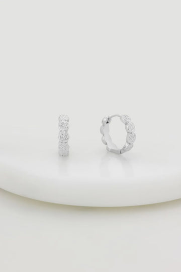 Josie Hoop - Silver (7359)