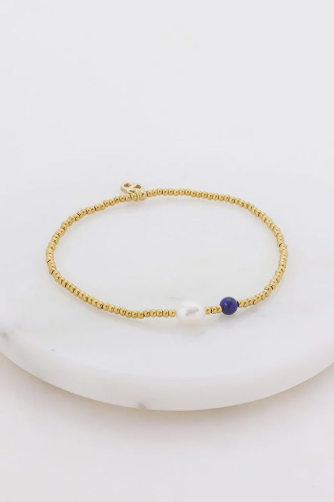 Brooke Bracelet - Pacific/Gold (7556)