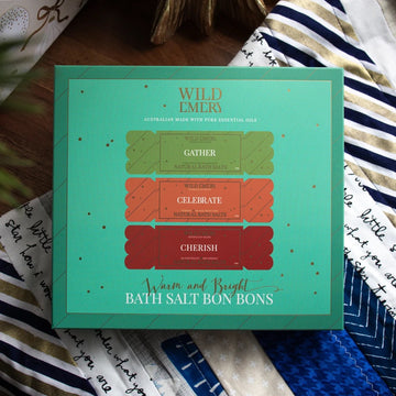 Warm And Bright Bath Salt Bon Bon Box Set