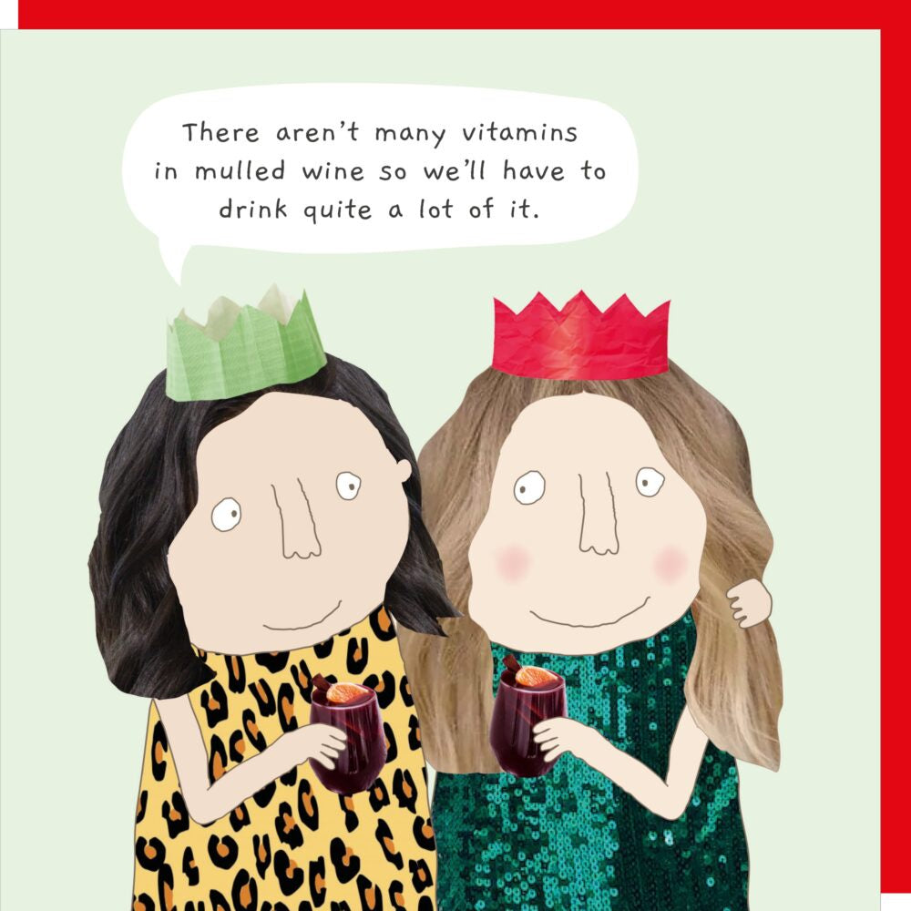 Christmas Card - Xmas Vitamins
