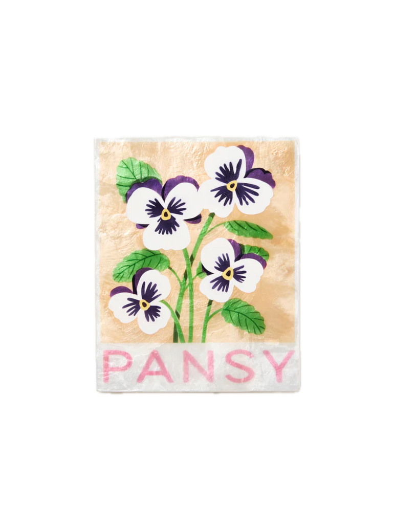 Market Wall Art Pansy